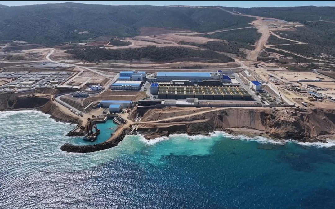 مشروع محطة تحلية مياه البحر الرأس الأبيض ولاية وهران حسب إحداثيات 11\01\2025