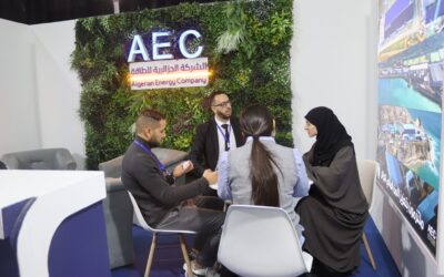 جانب من مشاركة الشركة الجزائرية للطاقة فرع مجمع سوناطراك في المعرض الخاص بفعاليات الاحتفال باليوم العالمي للمياه الموافق ل22 مارس من كل سنة