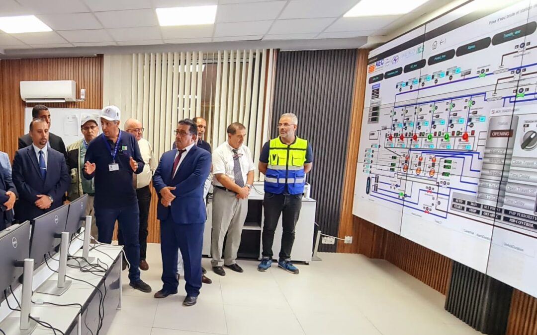 الشركة الجزائرية للطاقة  تحلية مياه البحر الأمن المائي