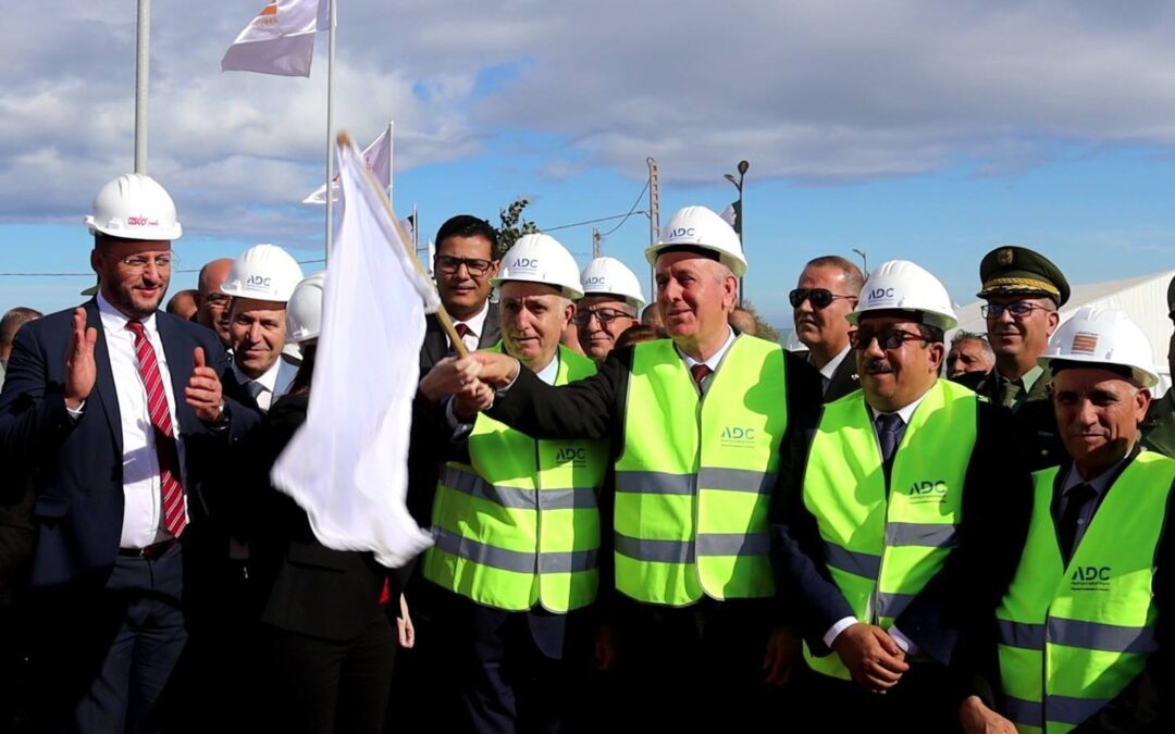 إطلاق ورشة مشروع محطة تحلية مياه البحر تلمسان