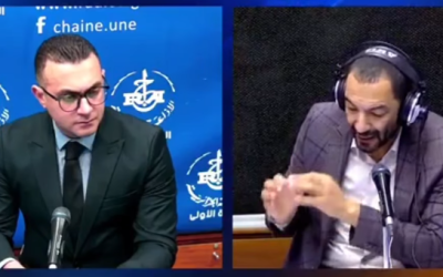 مشاركة إعلامية الإذاعة الجزائرية القناة الاولى