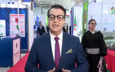 معرض الجزائر للإنتاج الوطني مشاركة إعلامية التلفزيون الجزائري