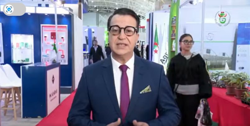 معرض الجزائر للإنتاج الوطني مشاركة إعلامية التلفزيون الجزائري